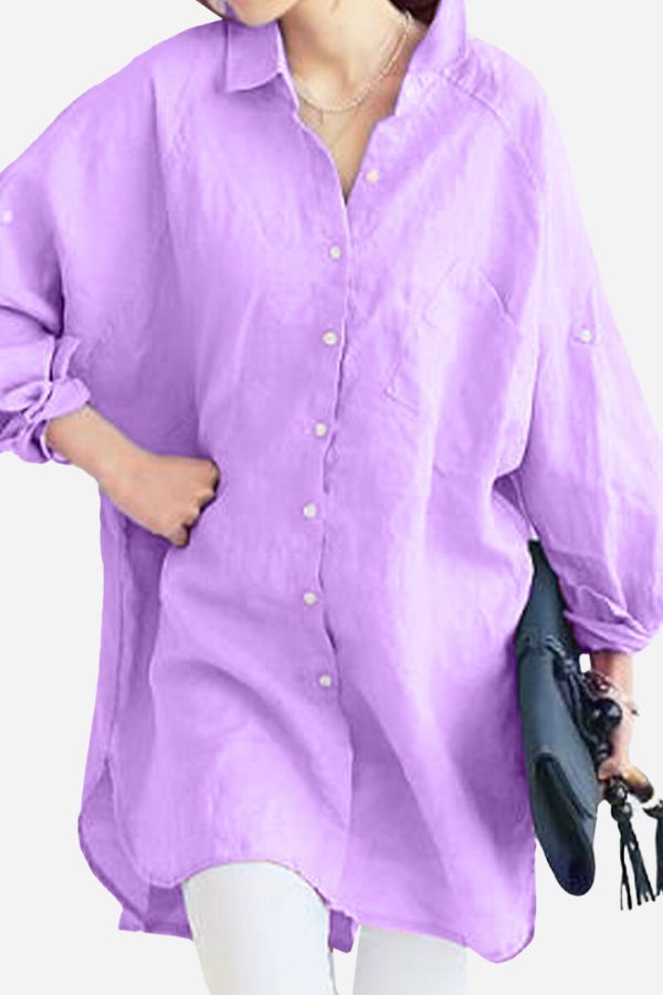 Oversized Linen Shirt