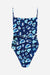 Tan-Through Open Back One Piece Swimsuit