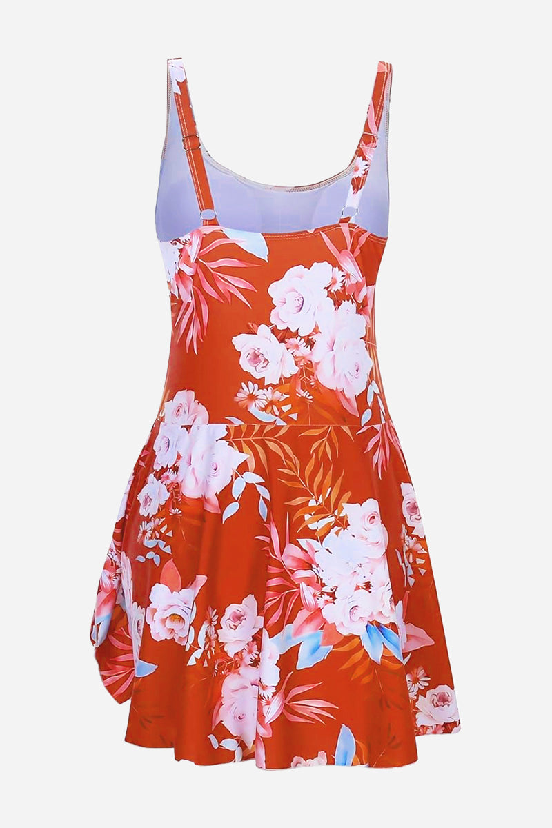 Positano Confidence Wrap Swimsuit Dress