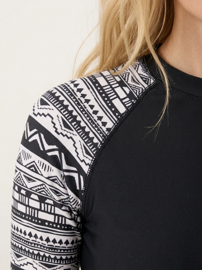 Women Rash Guard Swimsuit