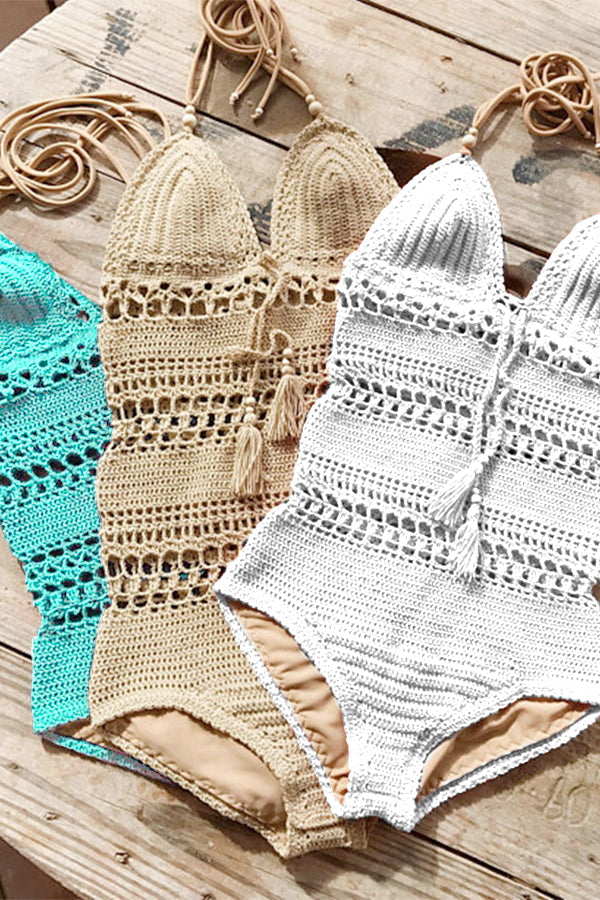 Crochet One Piece Swimsuit