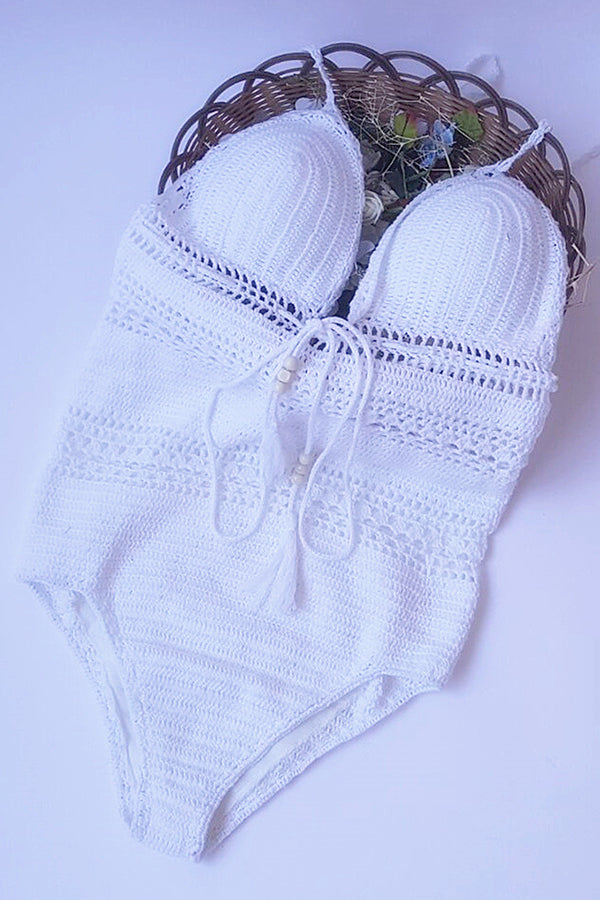 Crochet One Piece Swimsuit