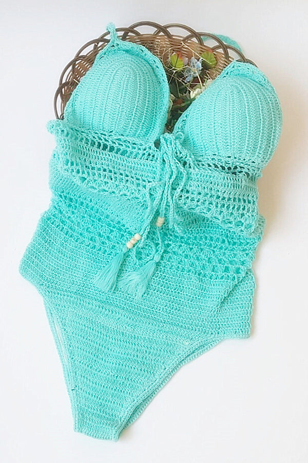 Crochet One Piece Swimsuit