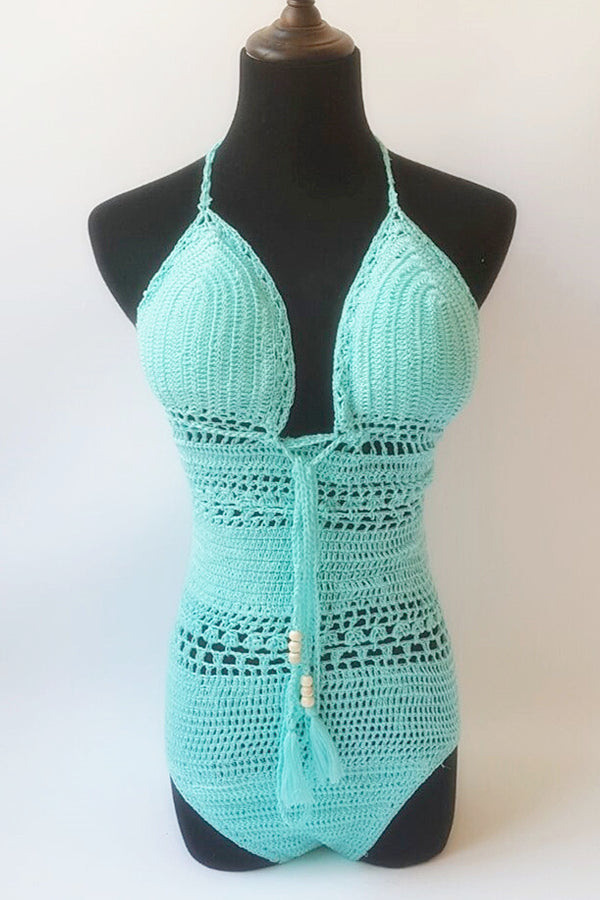 Crochet One Piece Swimsuit