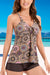 Multi-Color Tankini Swimsuit