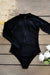 Long-Sleeved Zipper Surfing Swimsuit