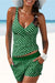 Polka Dot Push Up Tankini